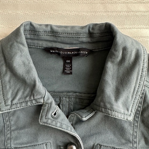 White House Black Market Slate Utility Jacket - Picture 7 of 16